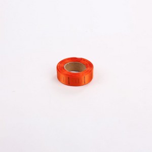 Etichetta abbigliamento tessuto colorato