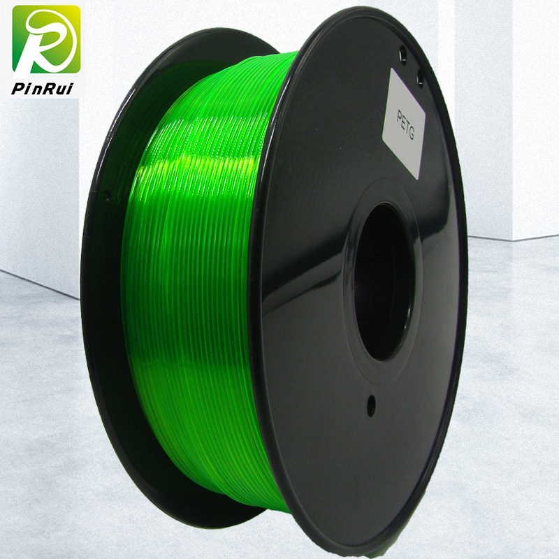 Pinrui Stampante 3D 1.75mmpetg a filamento colore verde per stampante 3D