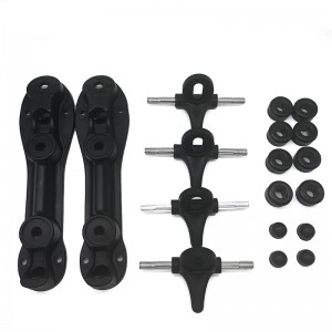 Piastra di pattino da skate a rulli di alimentazione all\'ingrosso della fabbrica alluminio alluminio