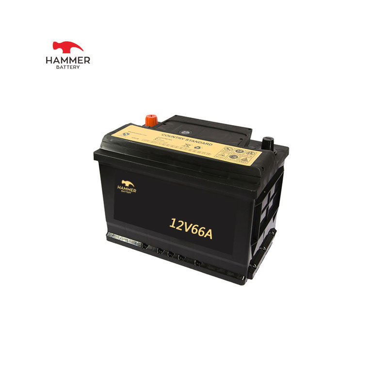 Batteria per auto 12V66A.