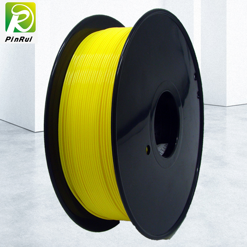 Pinrui di alta qualità 1KG 3D PLA Stampante filamento colore giallo