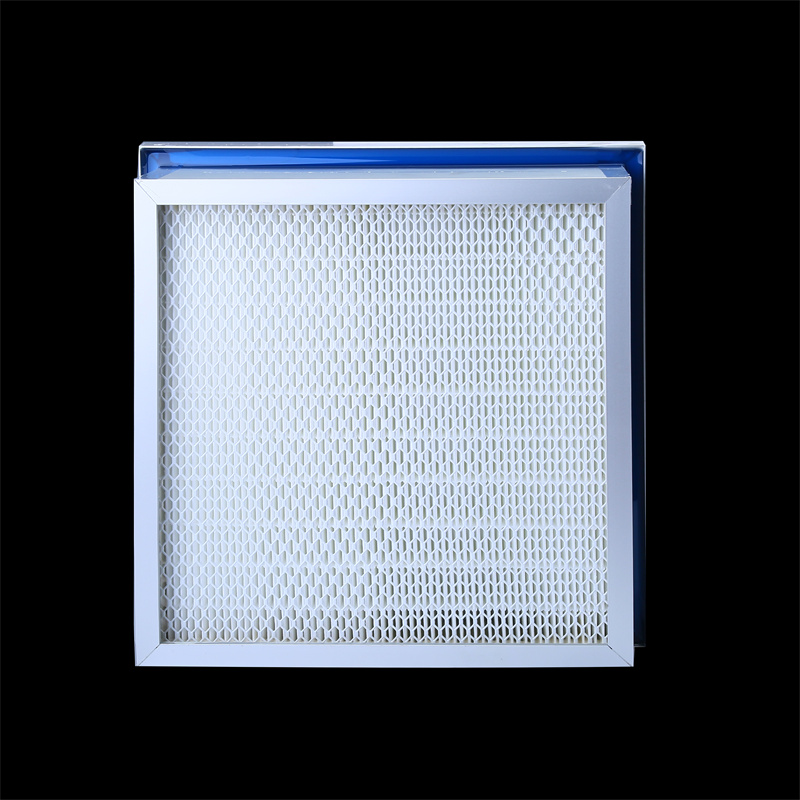Filtri dell'aria HVA HVA del particolato mini-pieghettato in alluminio con flangia
