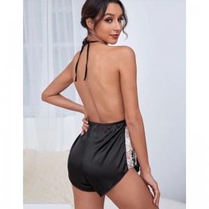 Donne \\\\\\\\ e sexy lingerie sheer seeer see-through maglia sexy pizzo pigiama camicia danotte uniforme tentazione