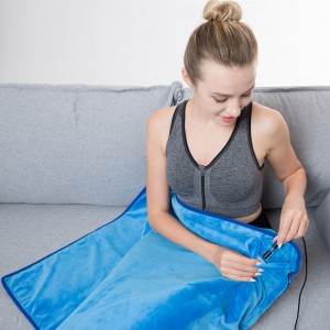 Coperta riscaldata elettrica, coperta da viaggio in pile riscaldata per auto, camion, SUV \\\\ \'S