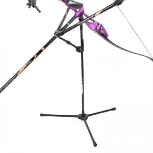 Accessori per tiro con l\'arco di Elongarrow Recurve Bow Stand Supporto Footbamlass Bow Rack Bolding Bow Bolding Bow