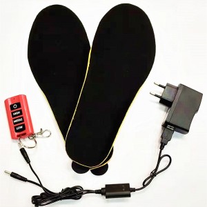 Nuova sottopiede riscaldata elettrica di design, sottopiede di riscaldamento della batteria per riscaldamento