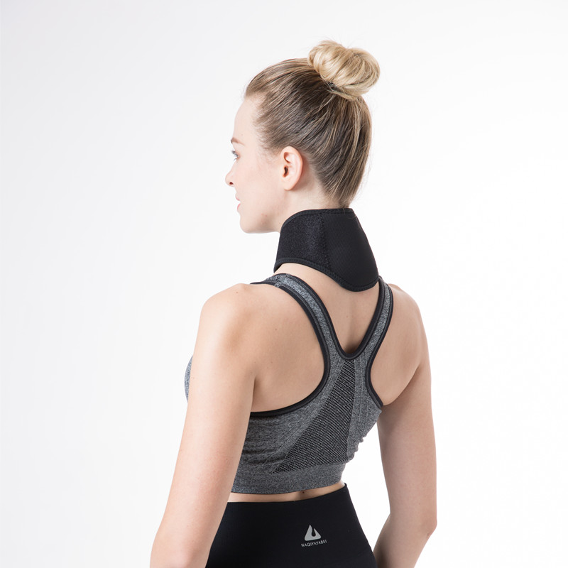 Amazon Therapy Health Neck Wraw, cuscinetto per riscaldamento regolabile per il mal di testa rigido, sollievo dal dolore al collo e scaldatore