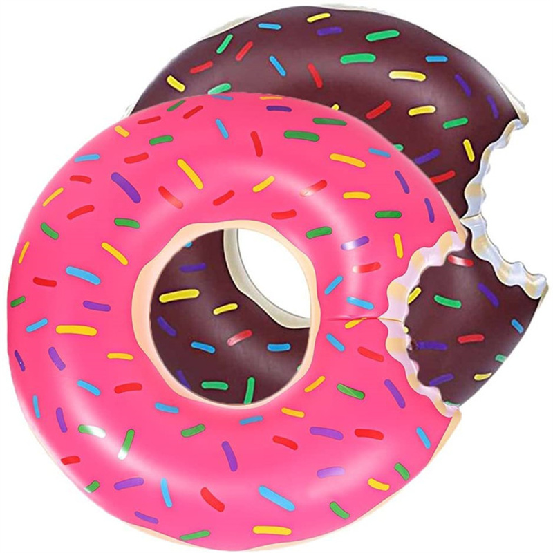 Donuts Children \\\\ \\\\'s gonfiabile con palloncino danuoto, tubo anello dinuoto