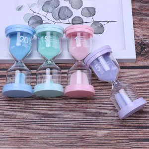 Timer di sabbia per bambini, giocattoli di apprendimento in età prescolare, timer colorati 1/3/5/10/15/3 \\\\ N5 \\\\ N10 \\\\ N15 \\
30 minuti Timer aula, timer di spazzolino da denti a clessidra, giocattoli sensoriali