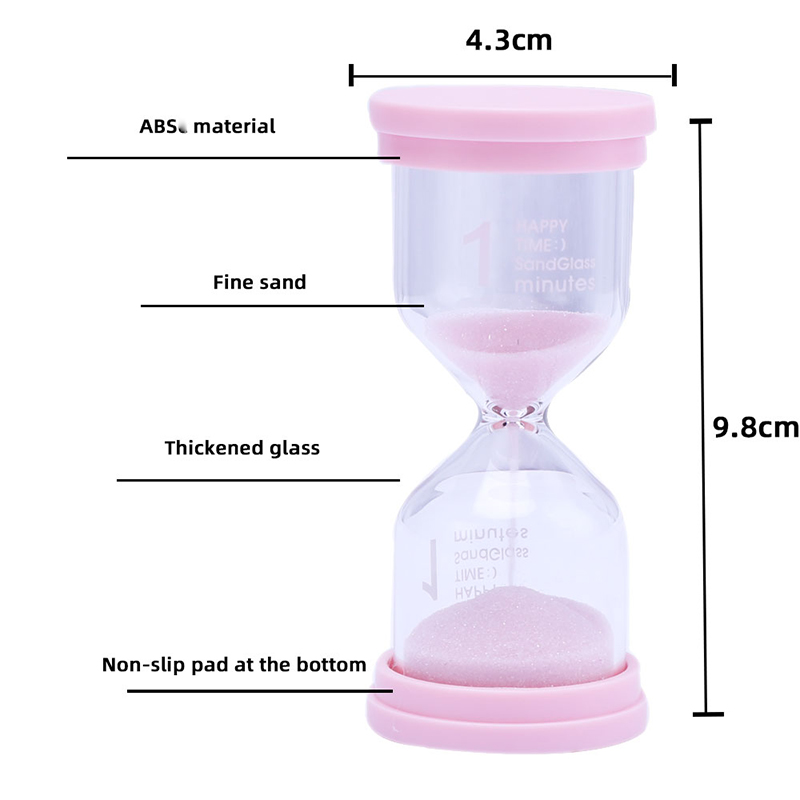 Timer di sabbia per bambini, giocattoli di apprendimento in età prescolare, timer colorati 1/3/5/10/15/3 \\ N5 \\ N10 \\ N15 \
30 minuti Timer aula, timer di spazzolino da denti a clessidra, giocattoli sensoriali