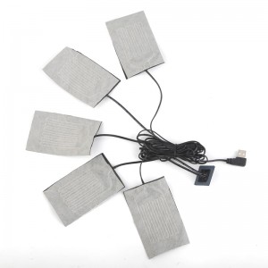 Produttore di alta qualità 5V 7,4 V fibra di carbonio elettrico per giacca di abbigliamento