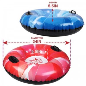 Bambini interattivi del giocattolo interattivo del genitore-genitore-bambino invernale, tubo dinevenflatinabile