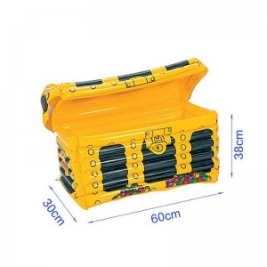 Tesoro gonfiabile per il torace più fresco di Halloween Accessorio per la decorazione della festa a tema per il compleanno di Kid \\\\