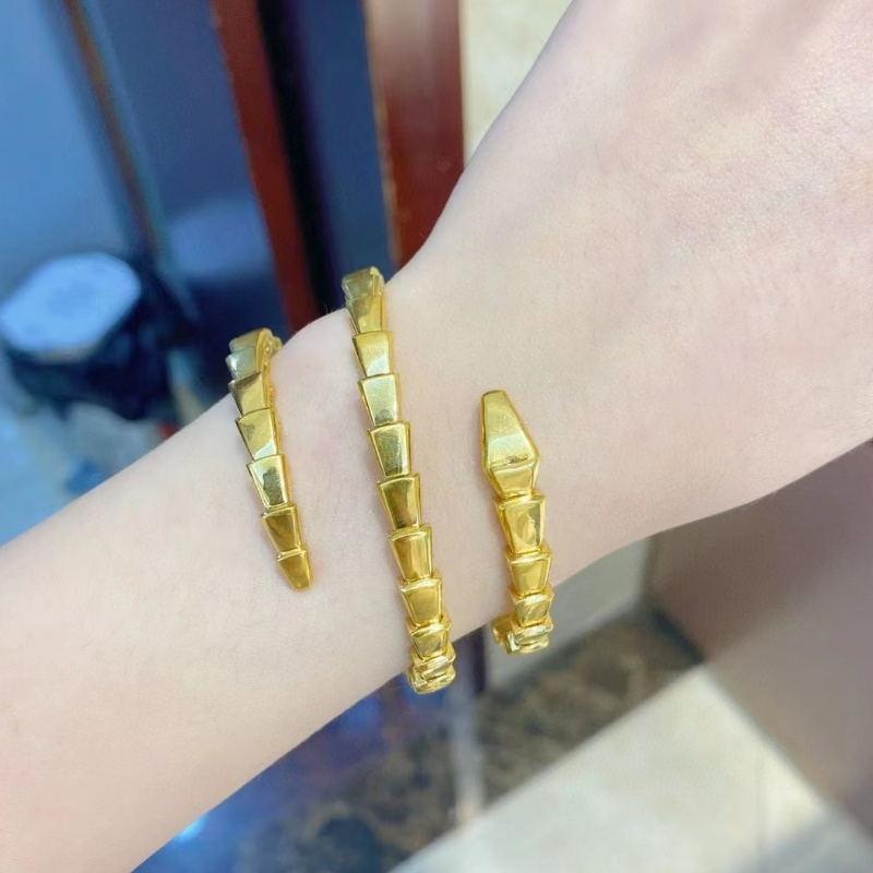 Fabbrica dei gioielli Tuochen 24k/18K/14k/10K/9K Bracciale in oro per le donne regalo