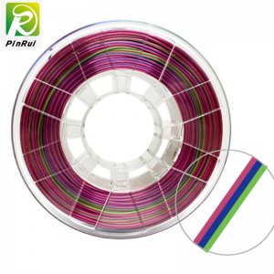 Pinrui Silk Triple colori in filamento di seta a doppio colore filante per stampante 3D