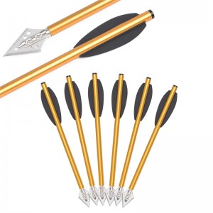 Bulloni freccia in alluminio da 160 mm per la balestra a pistola a caccia all\'aperto