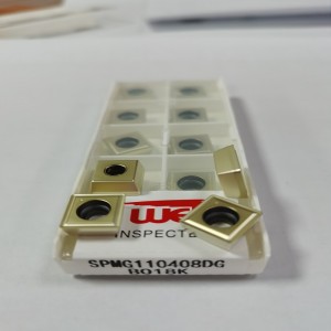 SPMG Insert Machining Steel, in acciaio inossidabile, ghisa, lega di alluminio, ottone