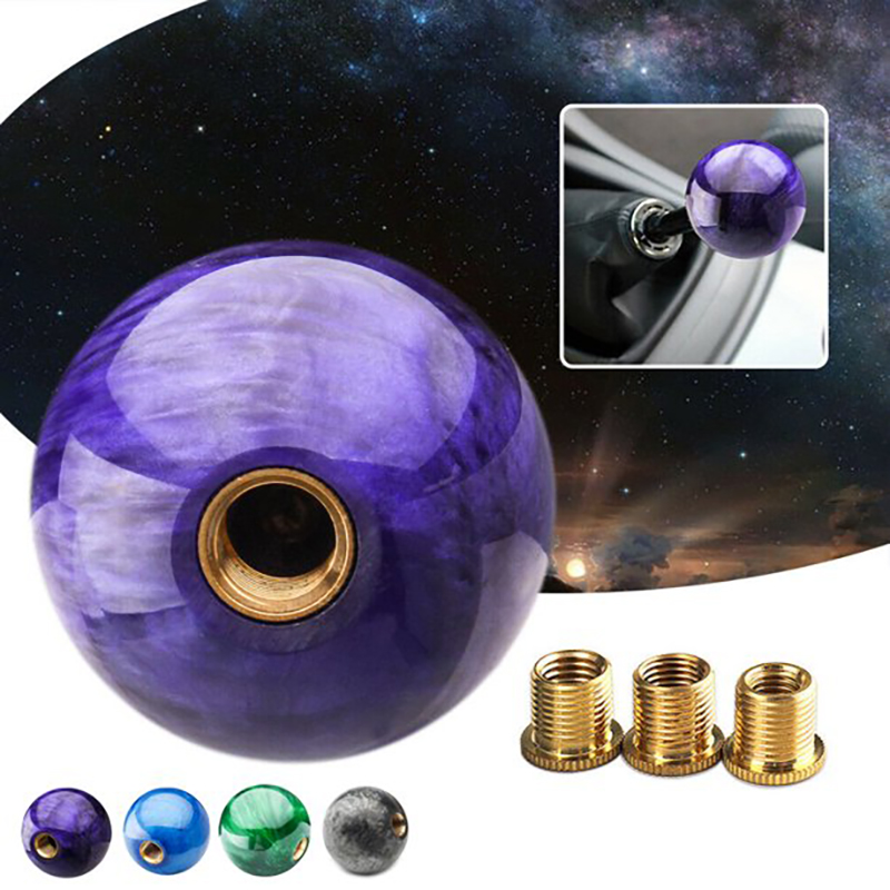 Adattamento per auto manuali universali per le corse ingranaggi a camion Knob Resin Ball Head con adattatori manopola spostamento inciso e abitudini all'ingrosso