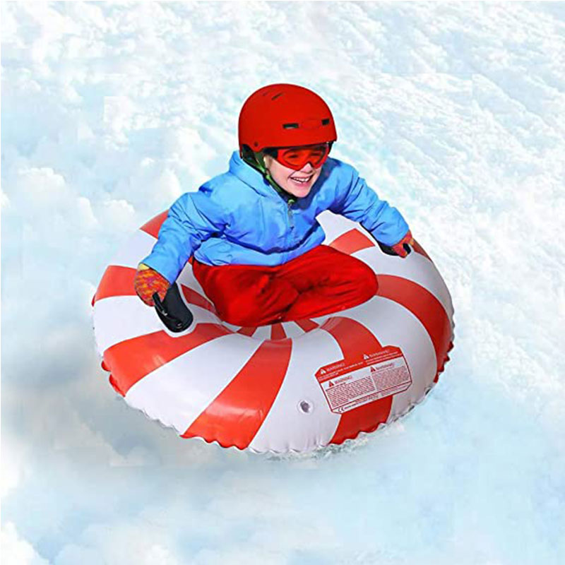 Tubo dineve in slitta gonfiabile, slitta daneve per bambini e adulti per giocattoli daneve di intrattenimento invernale