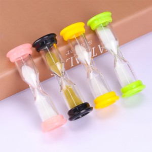 Bambini Happy Time 5 Minute Piccola Mini di plastica Mini Minute Minute Timer di sabbia