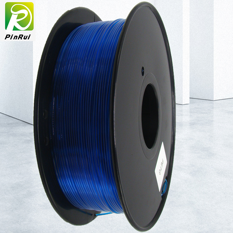 Pinrui 3D Stampante 1.75mmtG Filament Blue Colore per stampante 3D
