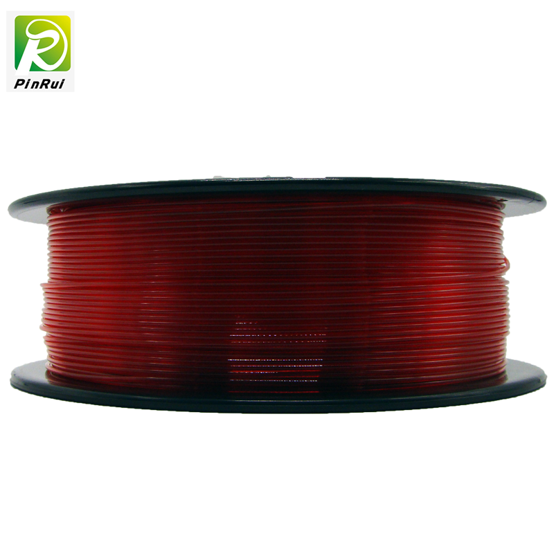 Pinrui 3D Stampante 1.75mmtG Filament Rosso colore per stampante 3D