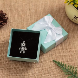 Gioielli Box Bowknot Box Box Box Box di fascia alta Braccialette di gioielli