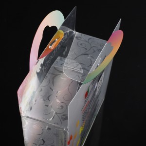 Box regalo in plastica in PVC, scatola regalo trasparente personalizzata su richiesta, adatta per i regali, Pasqua, matrimonio, festa, Halloween, Natale