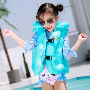 Giacca di salvataggio dei bambini grandi giubbotto da galleggiamento anello dinuoto leggero