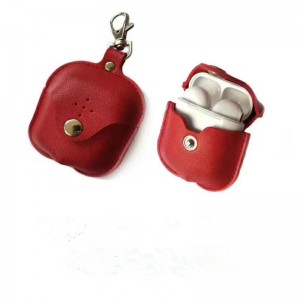 Adatto a Apple AirPods Pro 3 Custode protettiva, auricolare wireless Bluetooth, custodia protettiva della scatola di stoccaggio, completamente coperta e resistente ai graffi, marrone in pelle italiana