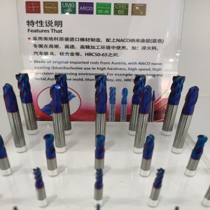 Fond Fiat Base Fiat End Mill Standard Tipo due bordo Fine Mulino Standard Tipo