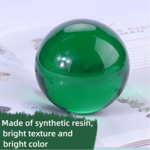 Bulk 40 50 mm rotondo solido trasparente piccolo giocoleria blu rosso traslucido sfere sfere a sfera di cristallo acrilico