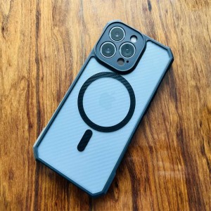 Custodia per telefono in plastica acrilica trasparente