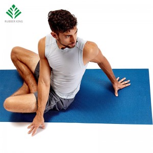 Tappetino da yoga premium con imbracatura portante di mappeti yoga, al verde acqua, 72 pollici x 24 pollici x 1/4 pollici di spessore