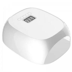 M&R 801Pro LAMPAGGIO LED NADLIMENTO, asciugacapelli wireless, luce unghie ricaricabile da 72 W, lampada per chiodo LED GEL UV portatile con 4 timer Sensore e display LCD Verde