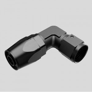 6an 8an 10an 12an 16an cutter femmina a gomito forgiato Un tubo termina