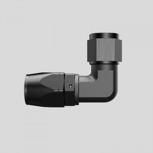 6an 8an 10an 12an 16an cutter femmina a gomito forgiato Un tubo termina