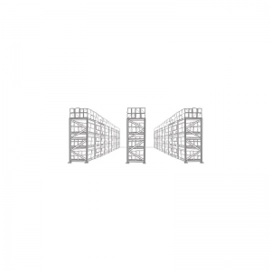 Soluzioni di archiviazione di rack pallet