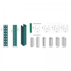 Usciti di rack pallet