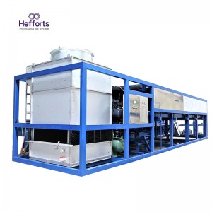 facile manutenzione innovativa soluzione grande macchina per ghiaccio a blocchi