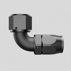 Flusso completo a 90 gradi Un tubo girevole cutter termina