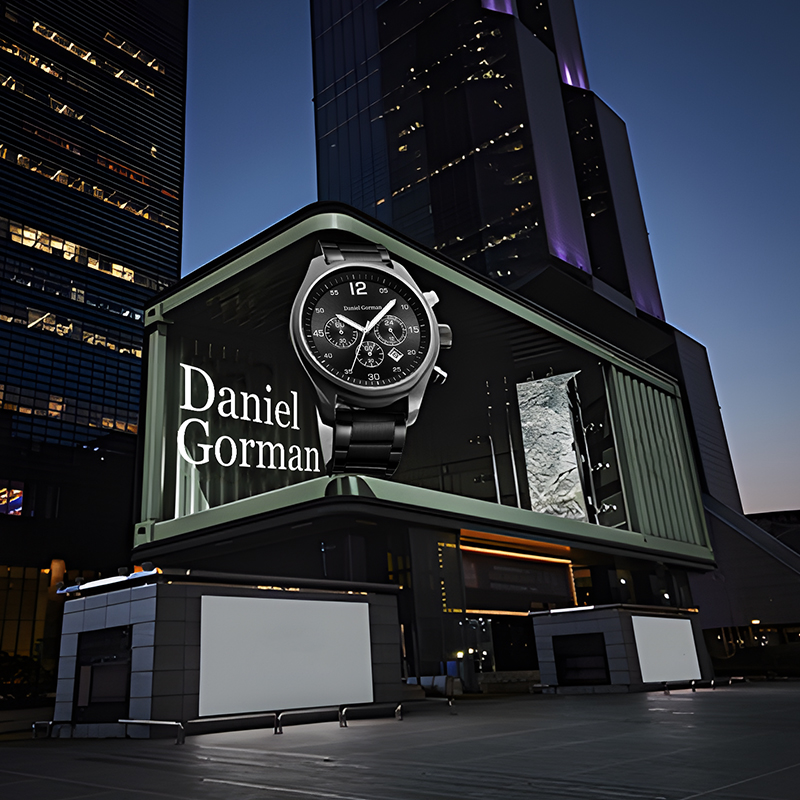 IWC New Top Gun Naked Eye 3D Creative Outdoor Pubblicità lanciata