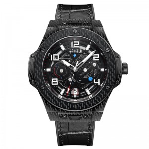 Orologio meccanico di Baogela orologio meccanico Automatic Hollow Fashion Hen \\\\ \'Luminous Luminosa orologio impermeabile 50m 2001 Black