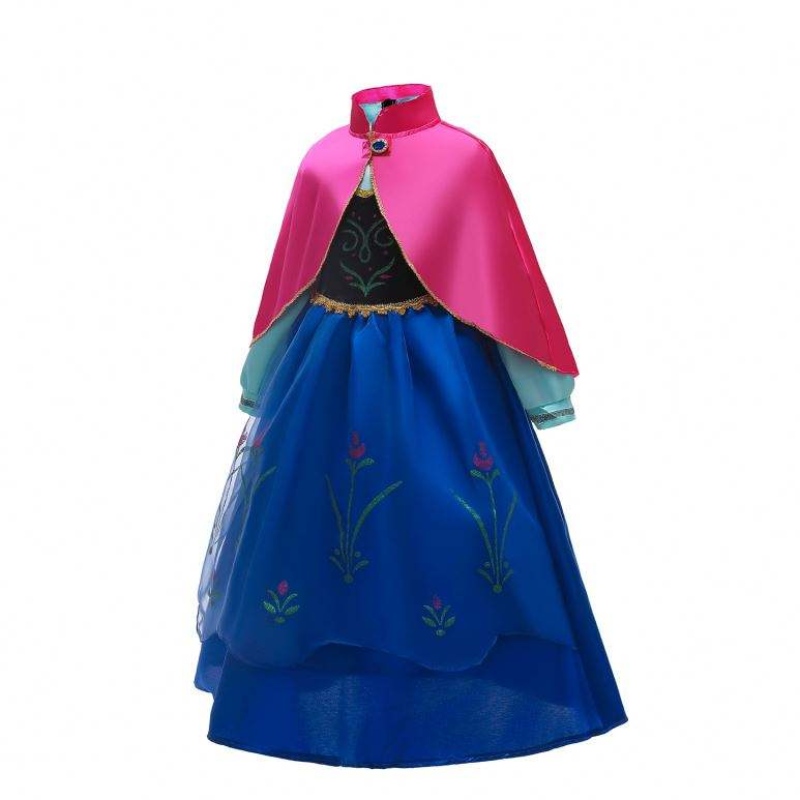 BAIGE ANNA ELSA COSPLAY DREST FAIRY TLE ADRESS HALLOWEEN CORSA PRINCIPE PRINCIPE