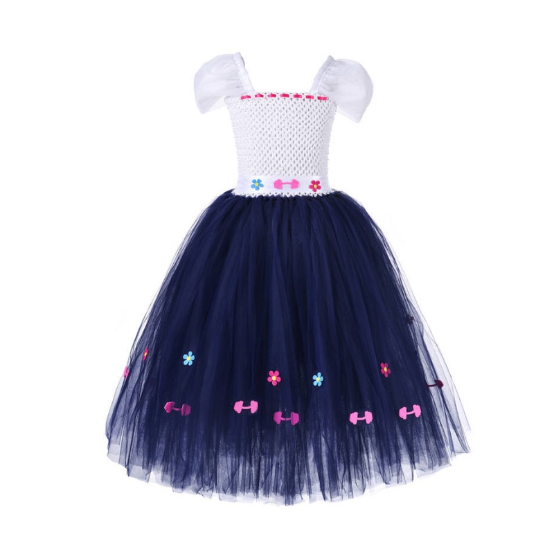 Abito Mirabel per ragazze, costume Mirabel, vestito di cosplay di Halloween Isabella per ragazze bambini