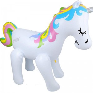 PVC Sprinkler Dinosaur Lawn Unicorn