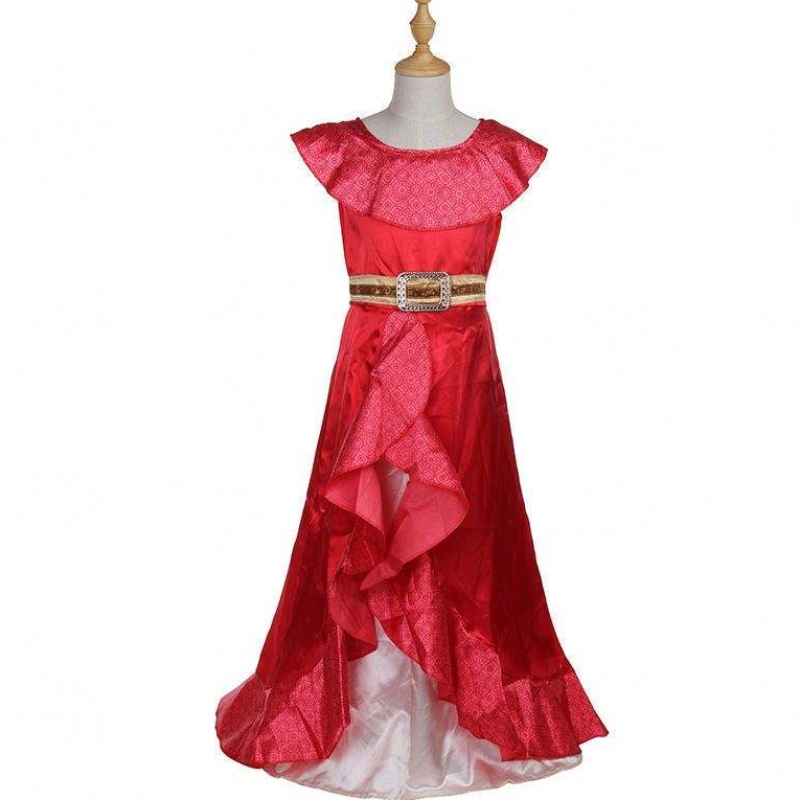Avventura di festa di compleanno di Halloween di Natale Elena di Avalor Costumes DGHC-119