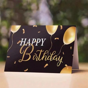 biglietti d\'auguri stampati carta kraft per compleanno logo personalizzato stampato 150 g/200g/250g/300g carta stampato regalo multicolore regalo di compleanno regalo di compleanno grazie carta