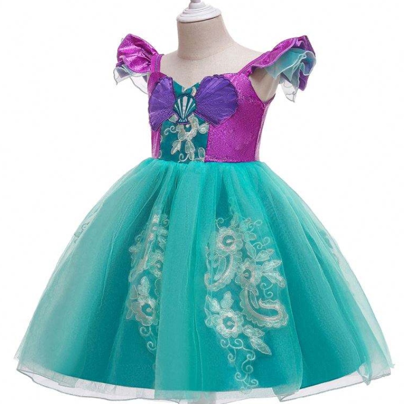 Bambini abiti da festa principessanatalizi costume da sirena per bambini