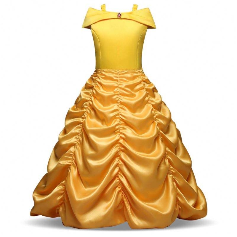 BAIGE Nuovo arrivo Bella Princess Girl Dress Children Centuri Guerments SMR012